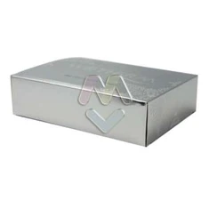 Murang mga kahon ng kagandahan na mapurol na pilak card ng balat ng pangangalaga sa balat packaging box